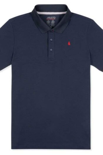 MUSTO-EVO-PRO-LITE-PLAIN-SHORTSLEEVE-POLO-NAVY pánské