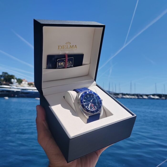 Luxusní balení hodinek Delmar Oceanmaster