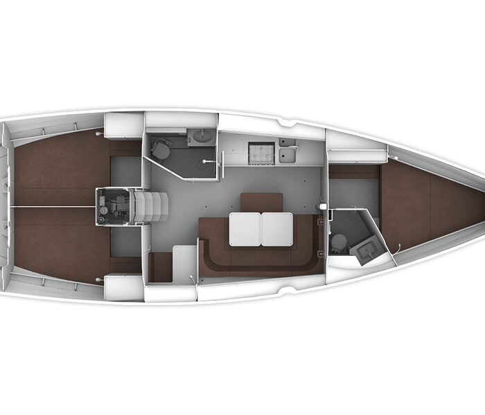 bavaria-cruiser-41 půdorys
