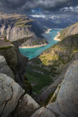Plavba na lodi v Norsku - Trolltunga