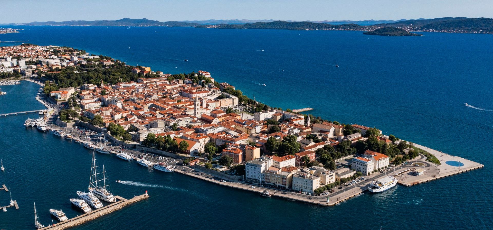Zadar - staré město, Chorvatsko