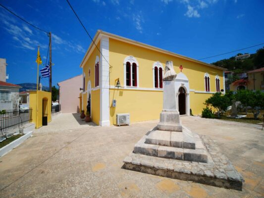 Pravoslavný kostel ve Vathy Řecko