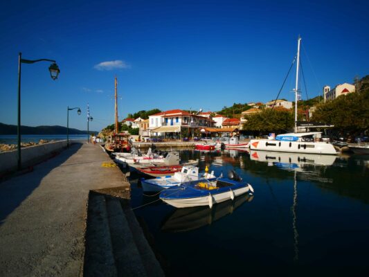Přístav Kalamos Řecko