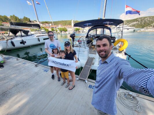 Kondiční plavba v Chorvatsku