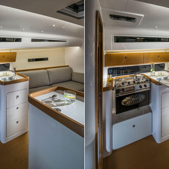 Beneteau First 36 - kychyně