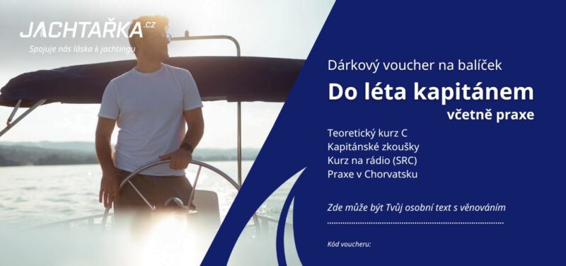 Dárkový poukaz na balíček do léta kapitánem
