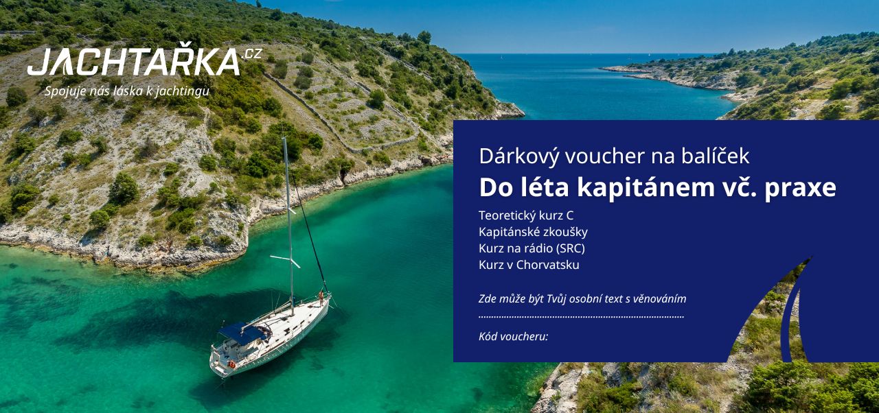 Dárkový voucher - Do léta kapitánem obdélník