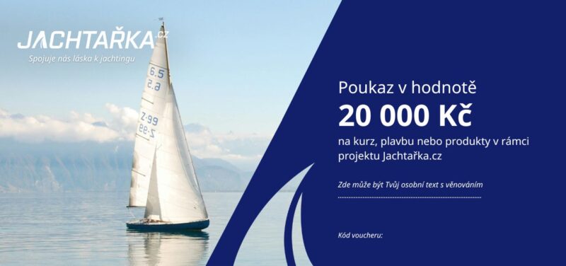 Jachtarsky poukaz 20000 zkoseny 1