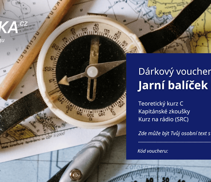 Dárkový poukaz na Jarní balíček teorie v obdélníkové variantě