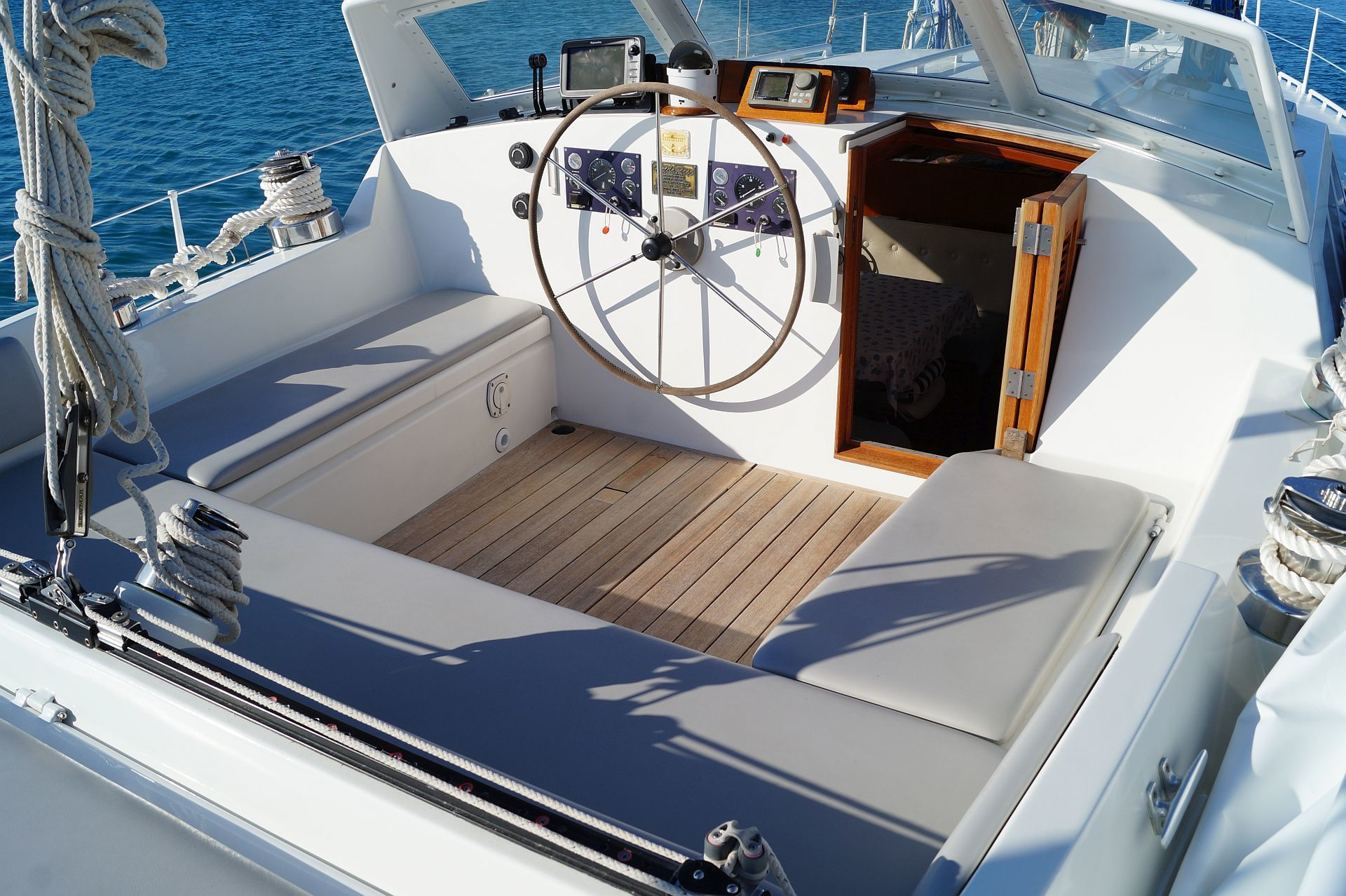 Kokpit lodi Reinke 15m