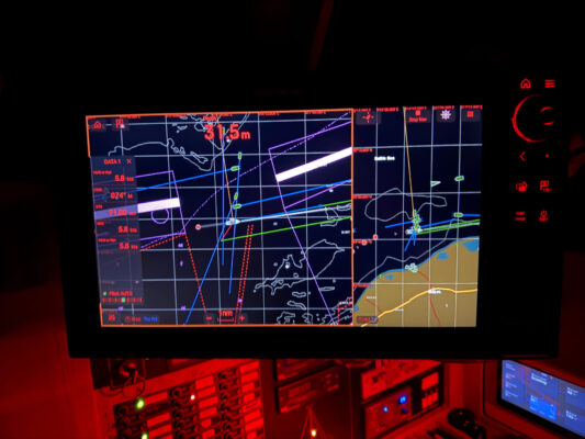 Navigace na lodi Gomtuu