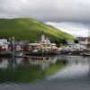 Severní pobřeží Islandu -přístav Husavík